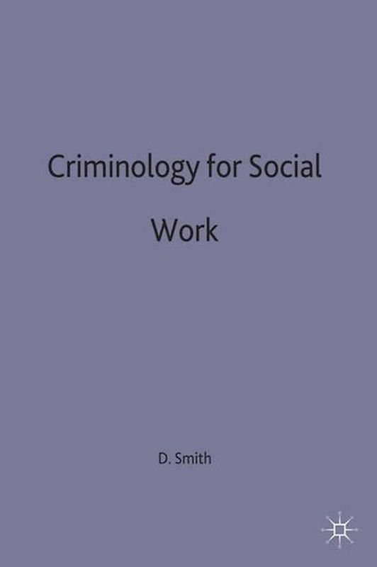 Criminology for Social Work