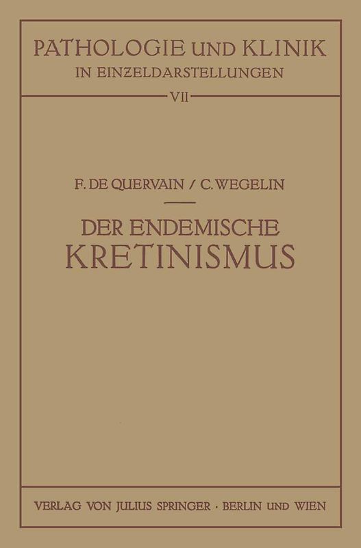 Der Endemische Kretinismus