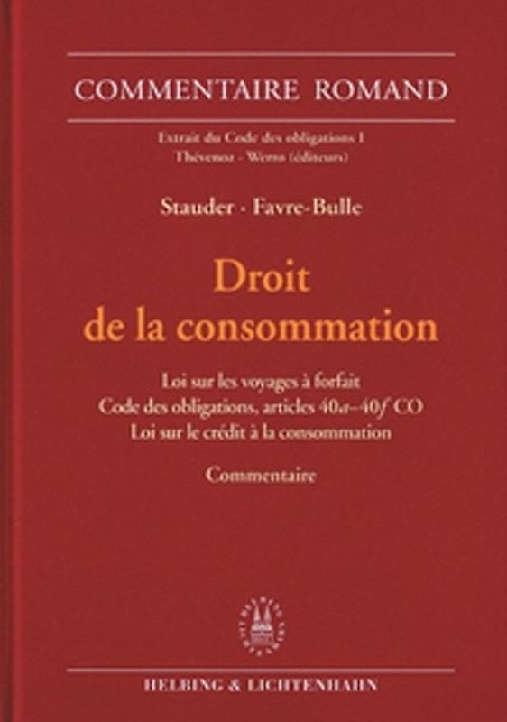 Droit de la consommation