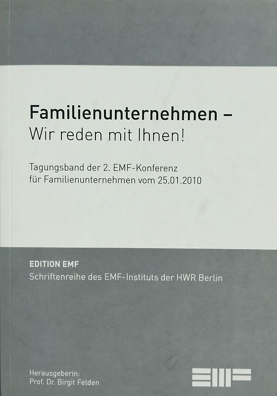 Familienunternehmen - wir reden mit Ihnen!