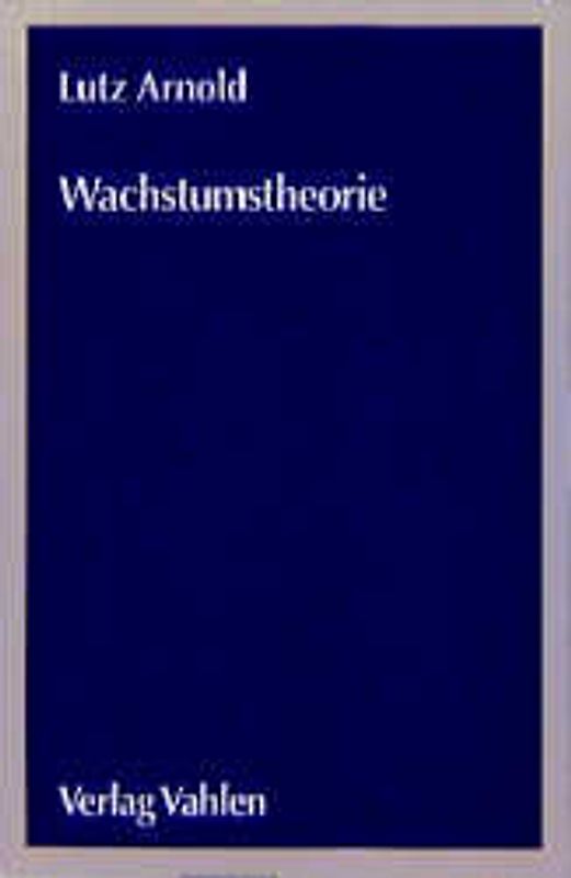 Wachstumstheorie