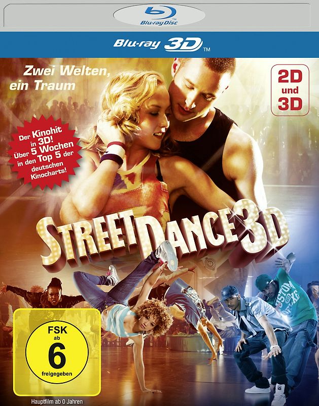 Street Dance 3D 3D Blu-ray Disc