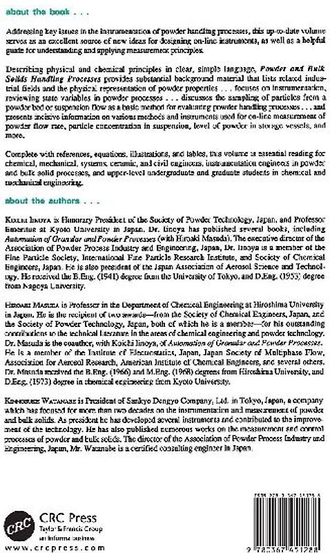 Powder and Bulk Solids Handling Processes