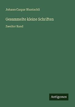 Gesammelte kleine Schriften