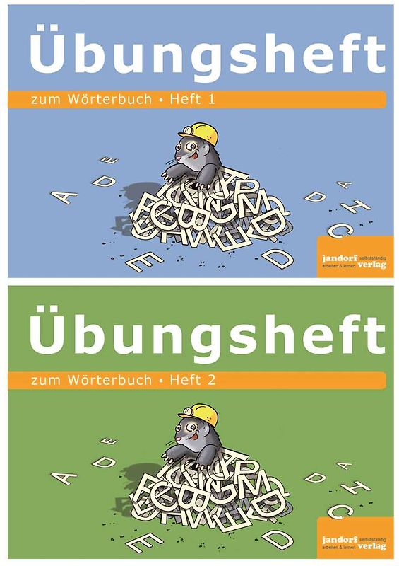 Wörterbuchübungshefte 1 und 2 (zum Wörterbuch 19x16cm)