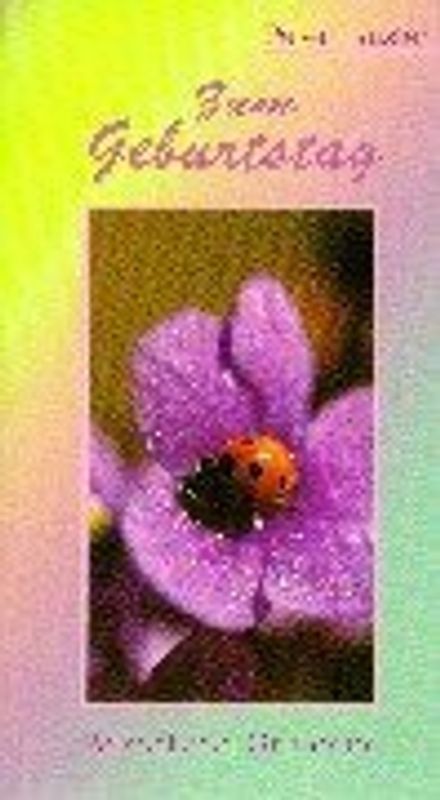 Zum Geburtstag. Persönlicher Grussbrief