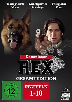 Kommissar Rex - Gesamtedition [Staffeln 1-10] [28 DVDs] DVD