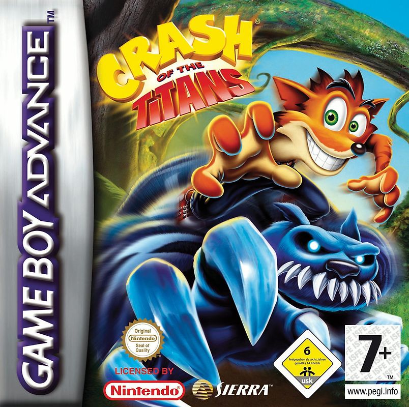 Crash of the Titans Nintendo Game Boy Advance