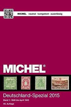 MICHEL-Katalog Deutschland-Spezial 2015, Band 1
