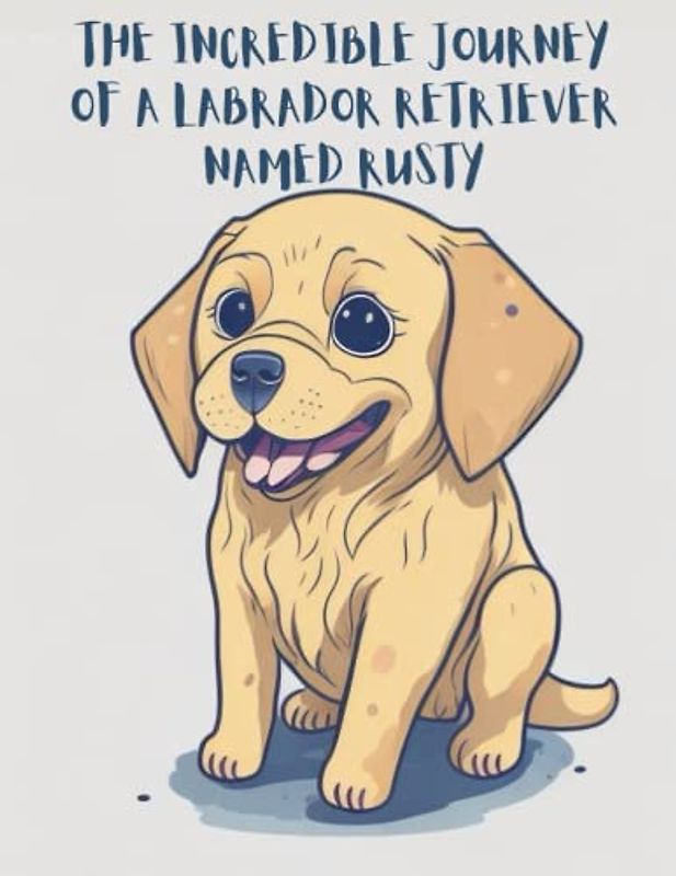 The Incredible Journey of a Labrador Retriever Named Rusty: Short Story for kids about Courage and bravery I Labrador Retriever Kids Books I Children's Dog Books