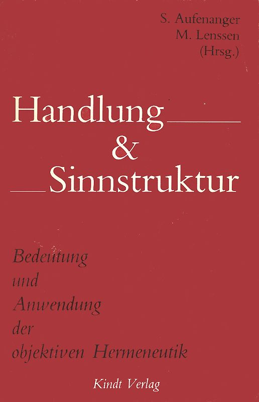Handlung und Sinnstruktur