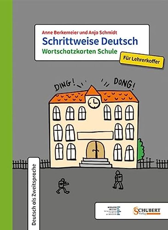 Schrittweise Deutsch / Wortschatzkarten Schule für Lehrerkoffer