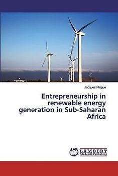 Entrepreneurship in renewable energy generation in Sub-Saharan Africa