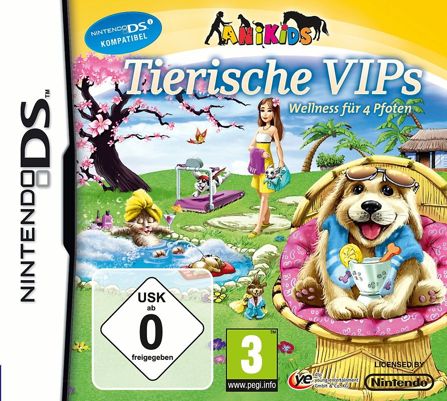 Tierische VIP's - Wellness für 4 Pfoten Nintendo DS