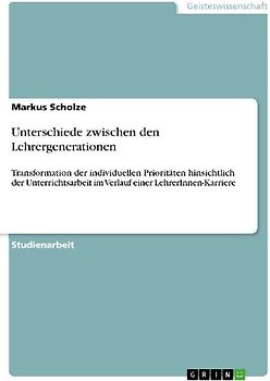 Unterschiede zwischen den Lehrergenerationen
