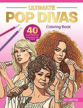 Ultimate Pop Divas Coloring Book
