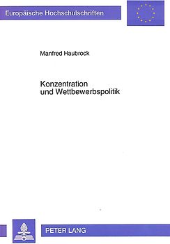 Konzentration und Wettbewerbspolitik