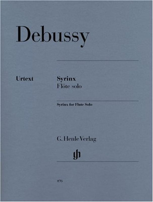 Syrinx (la Flute de Pan). Flöte