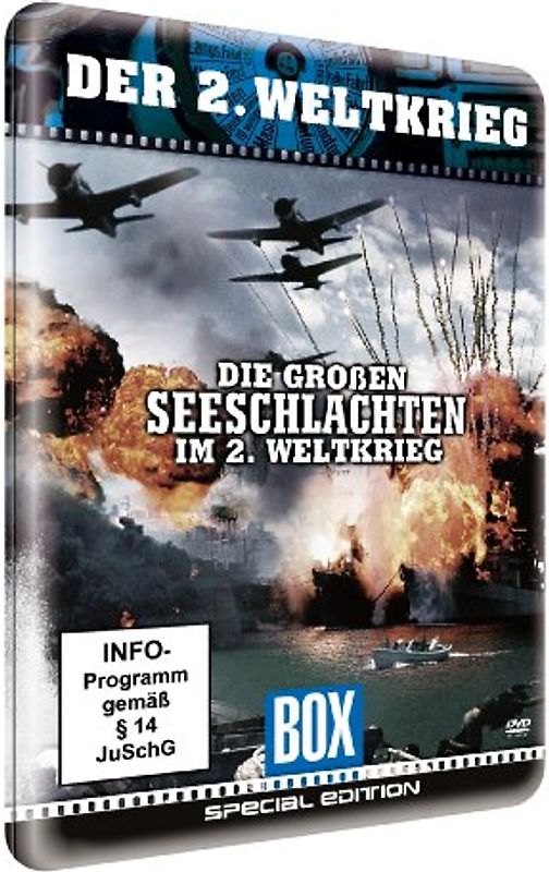Die großen Seeschlachten im 2. Weltkrieg [Steelbook] DVD