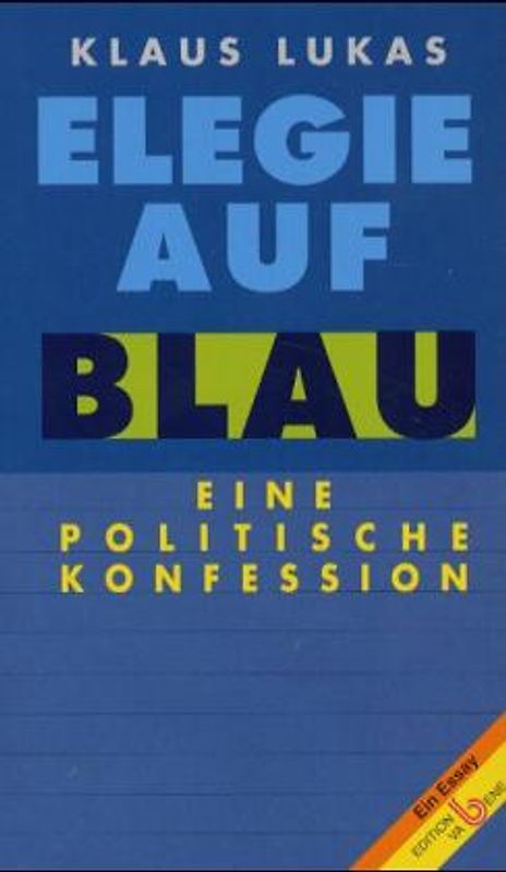 Elegie auf Blau