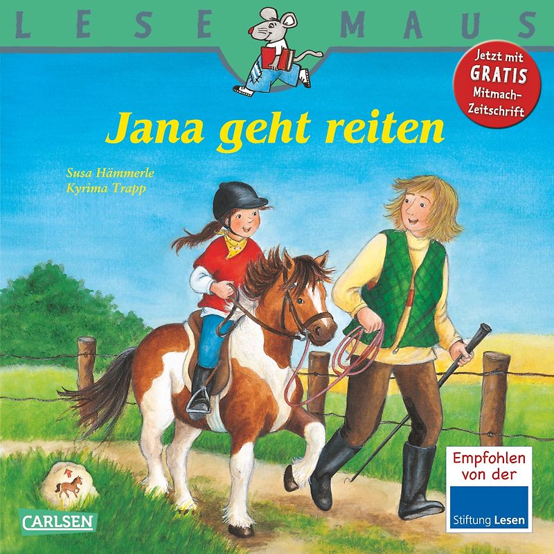 LESEMAUS 76: Jana geht reiten