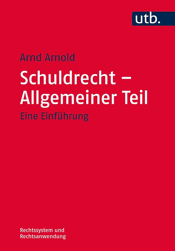 Schuldrecht – Allgemeiner Teil