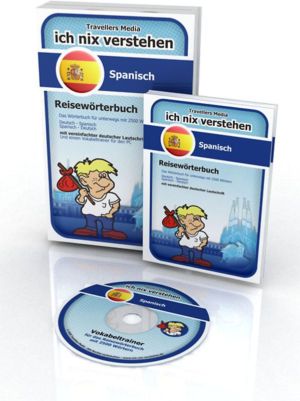 Ich nix verstehen - Reisewörterbuch Spanisch. Reisewörterbuch mit 2500 wichtigen Wörtern. Spanisch-Deutsch /Deutsch-Spanisch. Mit einem Vokabeltrainer für den PC
