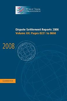 Dispute Settlement Reports 2008