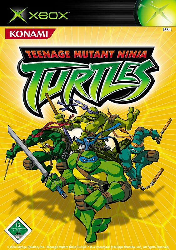 Teenage Mutant Ninja Turtles Xbox