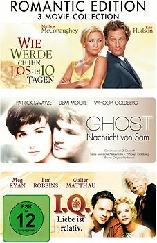 Wie werde ich ihn los in 10 Tagen / Ghost / I.Q. [3 DVDs] DVD