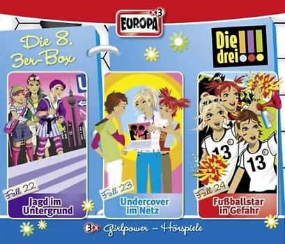 Die drei !!!, 3er Box, 3 Audio-CDs