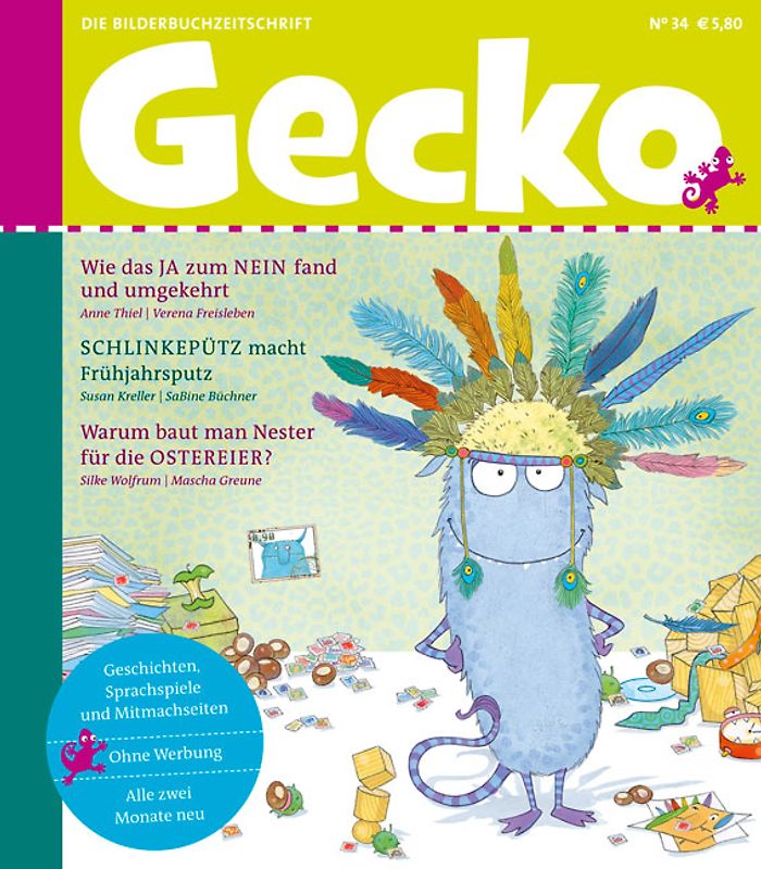 Gecko Kinderzeitschrift Band 34
