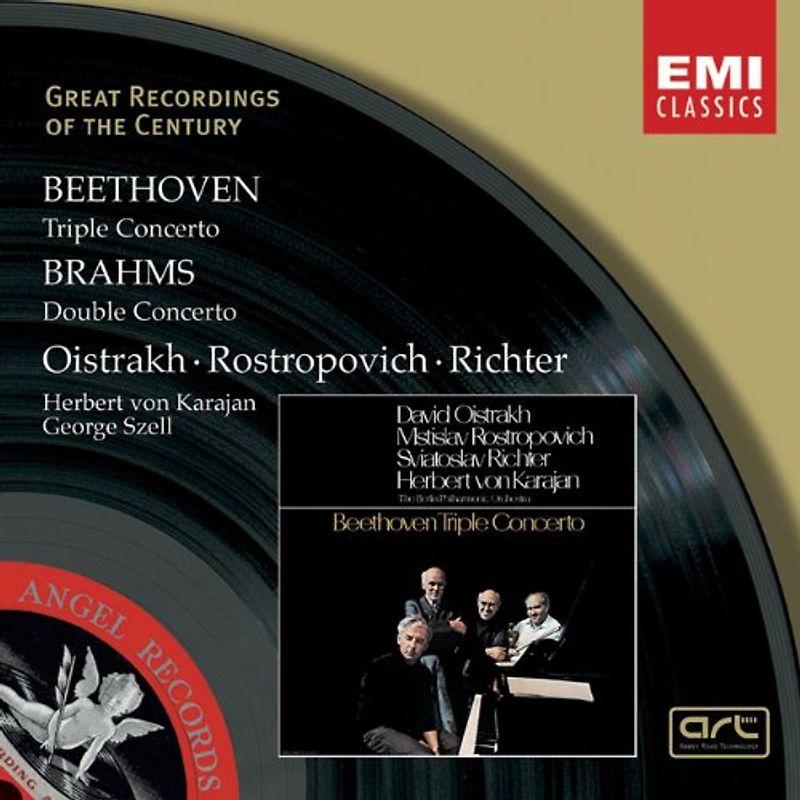 Richter - Great Recordings Of The Century - Beethoven / Brahms (Tripelkonzert / Doppelkonzert)