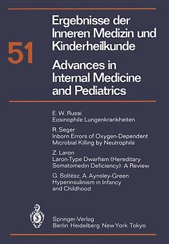 Ergebnisse der Inneren Medizin und Kinderheilkunde / Advances in Internal Medicine and Pediatrics