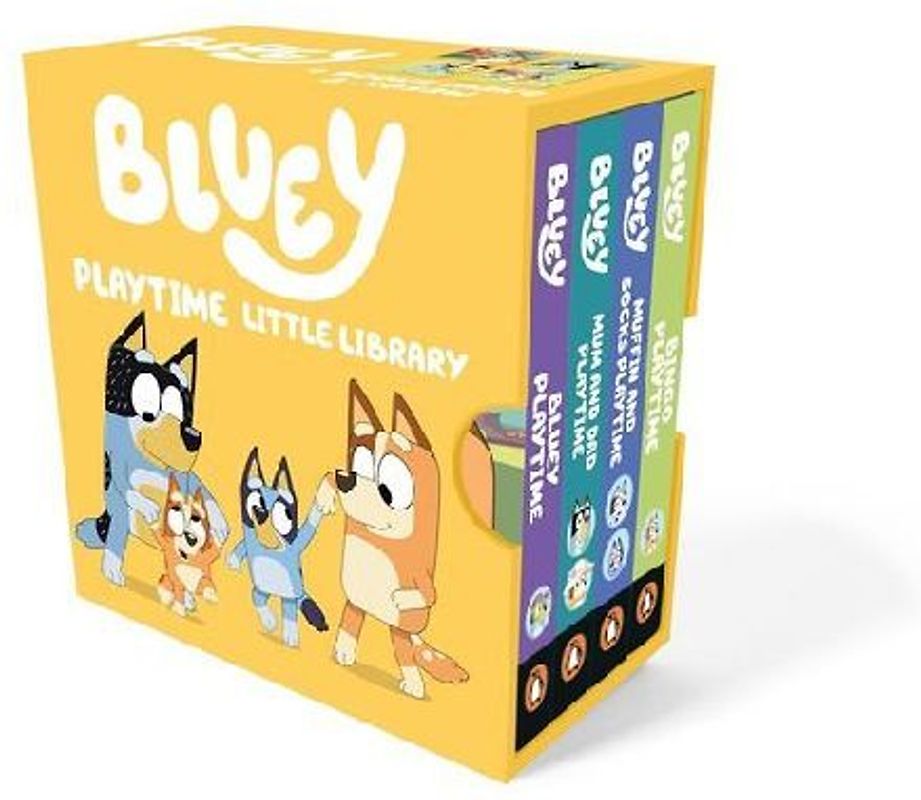 Bluey: Playtime Little Library 4-Book Box Set