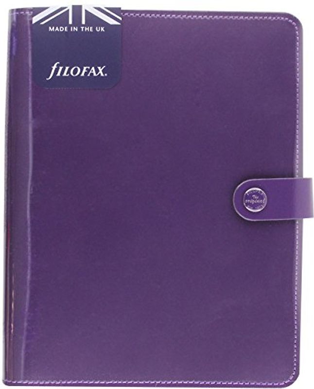 Filofax A5 Original Patent Purple Organizer