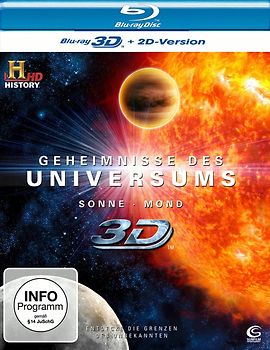 Geheimnisse des Universums 3D - Sonne/Mond [3D Blu-ray + 2D Version] 3D Blu-ray Disc