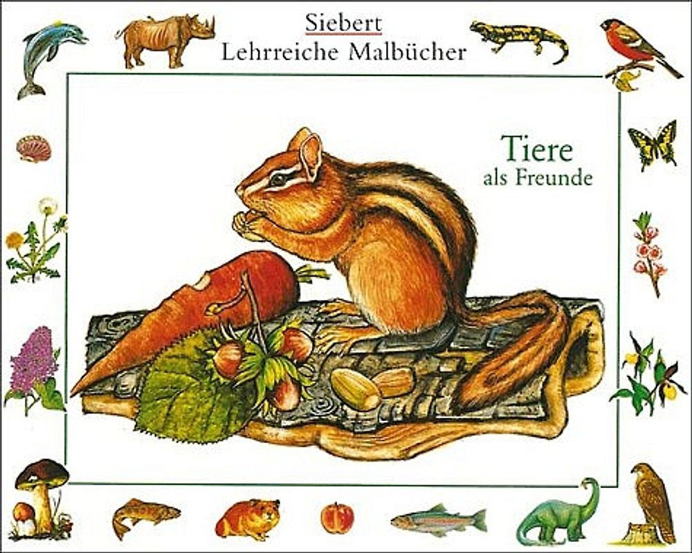 Tiere als Freunde. Malbuch. Verpackungseinheit