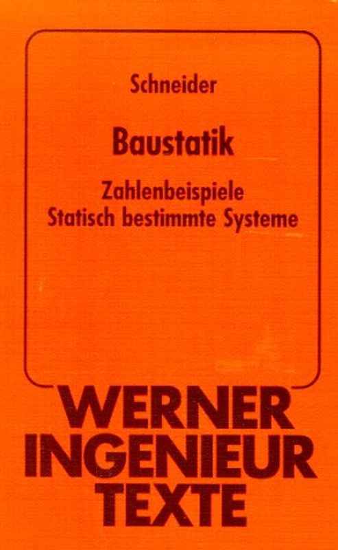 Baustatik
