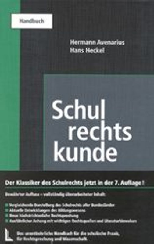 Schulrechtskunde