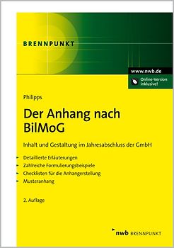 Der Anhang nach BilMoG