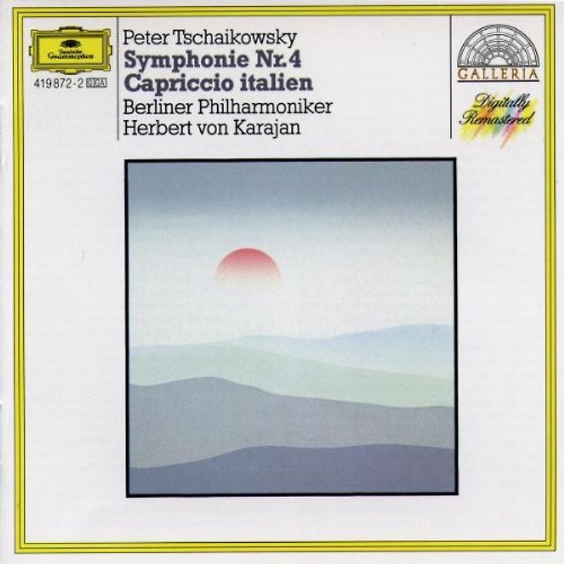 Karajan - Sinfonie 4/Capriccio Italien