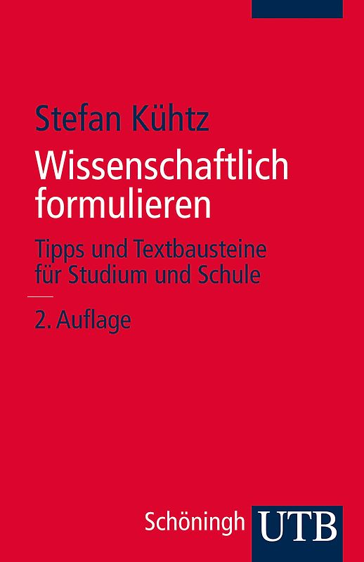 Wissenschaftlich formulieren