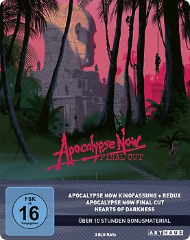 Apocalypse Now - Final Cut [Limited 40th Anniversary Steelbook Edition, 4 Discs] Blu-ray Disc