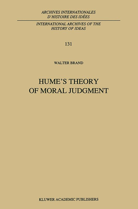 Hume’s Theory of Moral Judgment