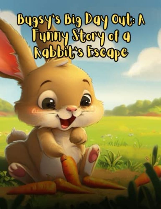 Bugsy's Big Day Out - A Funny Story of a Rabbit's Escape: Short Story For kids About Rabbit, Adventure story for kids about friendship and perseverance, Gift For kids Ages 4-8
