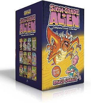 Sixth-Grade Alien Complete Cosmic Collection (Boxed Set): Sixth-Grade Alien; I Shrank My Teacher; Missing--One Brain!; Lunch Swap Disaster; Zombies of
