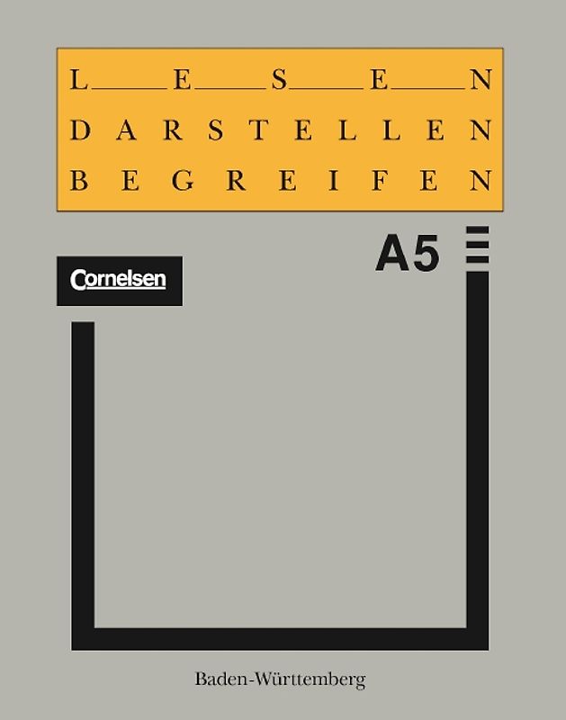 Lesen Darstellen Begreifen - Ausgabe A für Baden-Württemberg. Lese-... / 5. Schuljahr - Schülerbuch