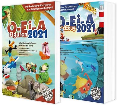 Das O-Ei-A 2er Bundle 2021 - O-Ei-A Figuren und O-Ei-A Spielzeug im Doppel mit 4,00 € Preisvorteil gegenüber Einzelkauf!