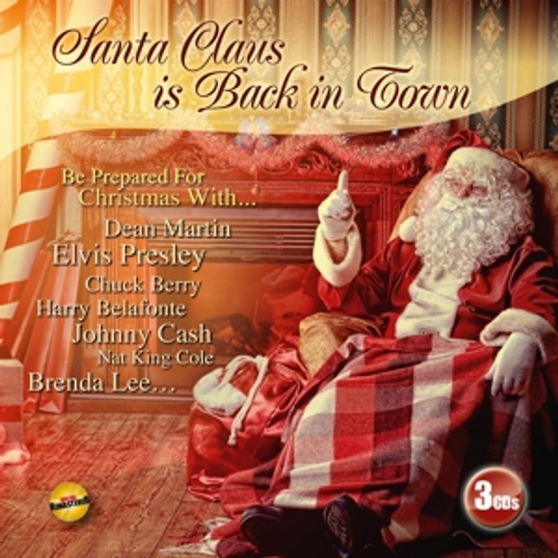 Various - Santa Claus Is Back In Town [3 CDs]